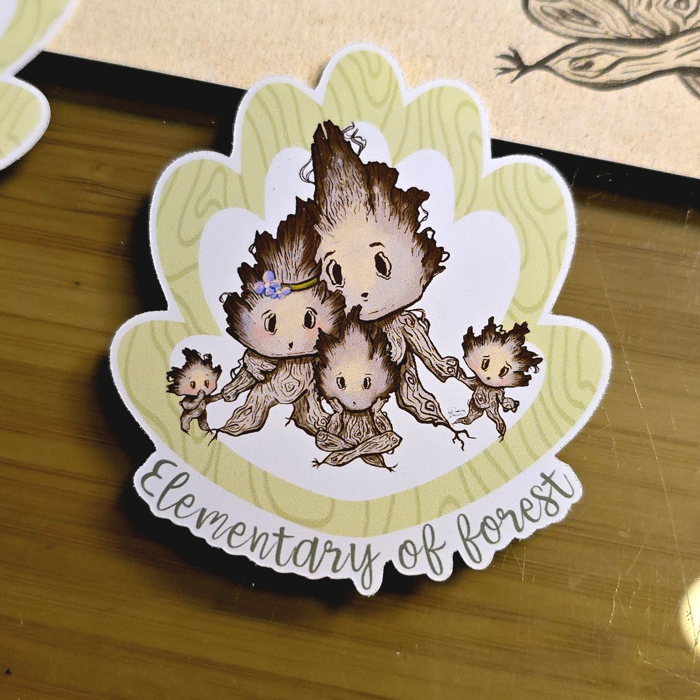 Stickers: Elementary of Forest