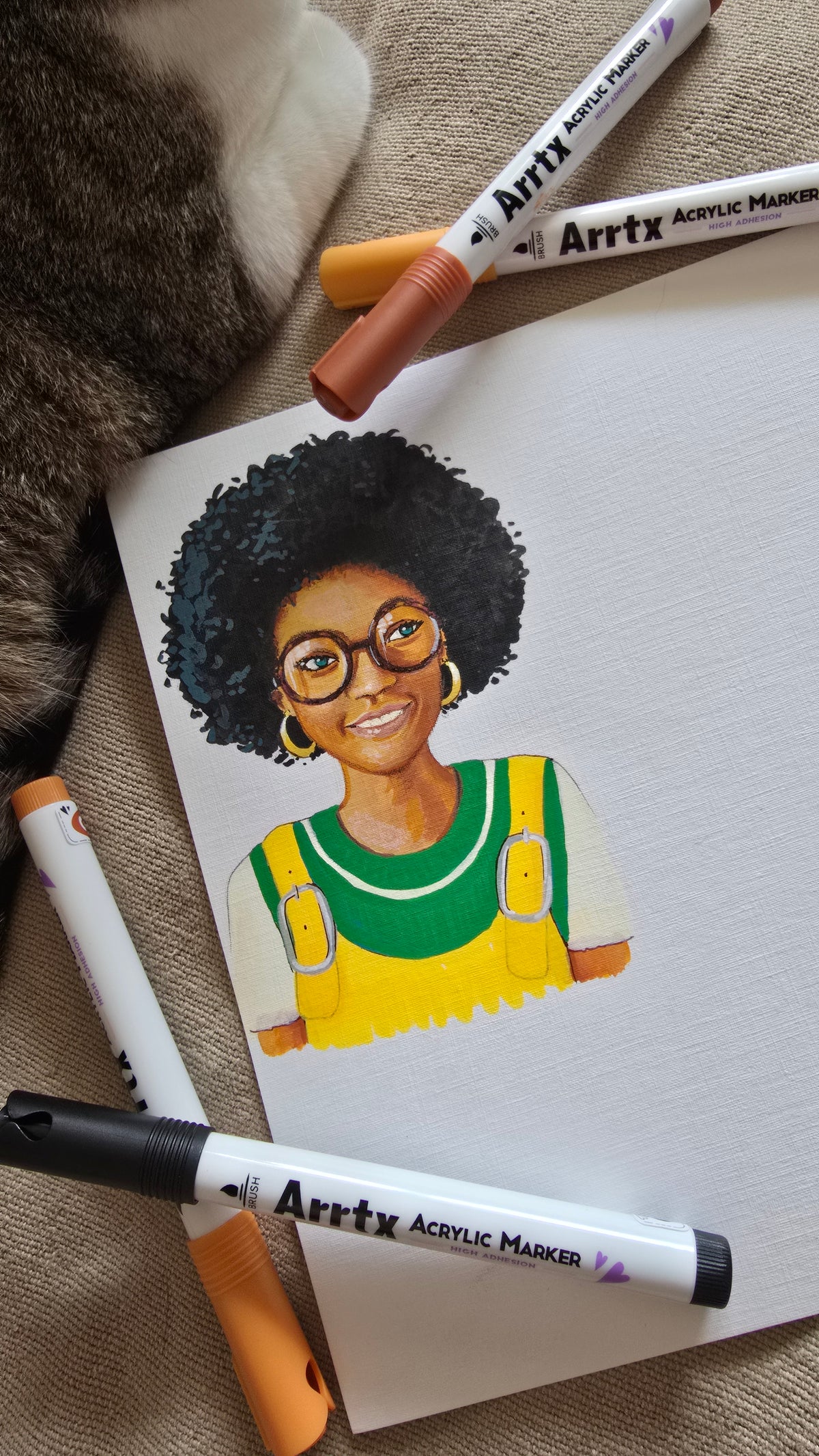 Les Parenthèses Créative: Explorez les markers acryliques
