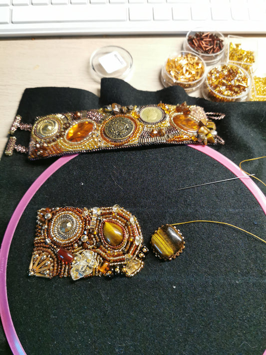 Les Parenthèses Créative: Explorez la broderie de perles