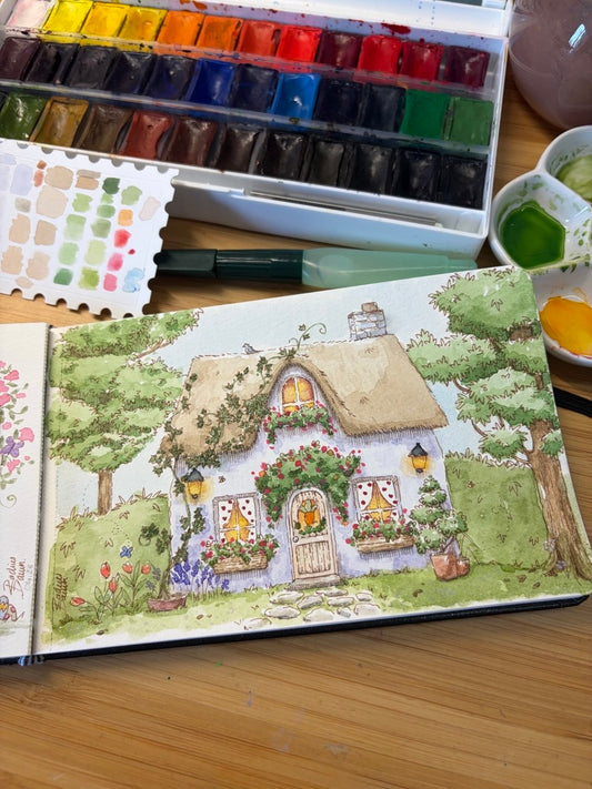 Les Parenthèses Créative: Explorez l'aquarelle